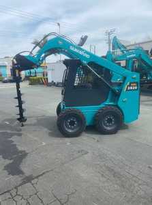 Chargeuse compacte sur pneus SUNWARD SWL2820 de 55 kW avec broyeur forestier et moteur Kubota pour travaux agricoles et de construction - Product Image 2