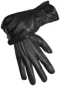 Gants d'hiver en cuir véritable pour hommes, doublure polaire chaude et respirante, coupe-vent, style coréen haut de gamme, David Sports Wear - Product Image 6