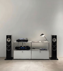 Armoire de rangement en bois classique moderne en acier inoxydable meuble TV/armoire console meubles de Chine pour la maison <span class=keywords><strong>bar</strong></span> salon - Product Image 5