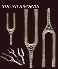 Diapasons de guérison sonore avec cloche solaire, très grands diapasons géants - Product Image 2