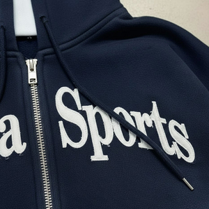 Chándales al por Mayor con Logotipo Personalizado, Nuevo Modelo, Chándales de Alta Calidad para Hombre, Chándales con Bordado y Parches Desgastados - Product Image 4