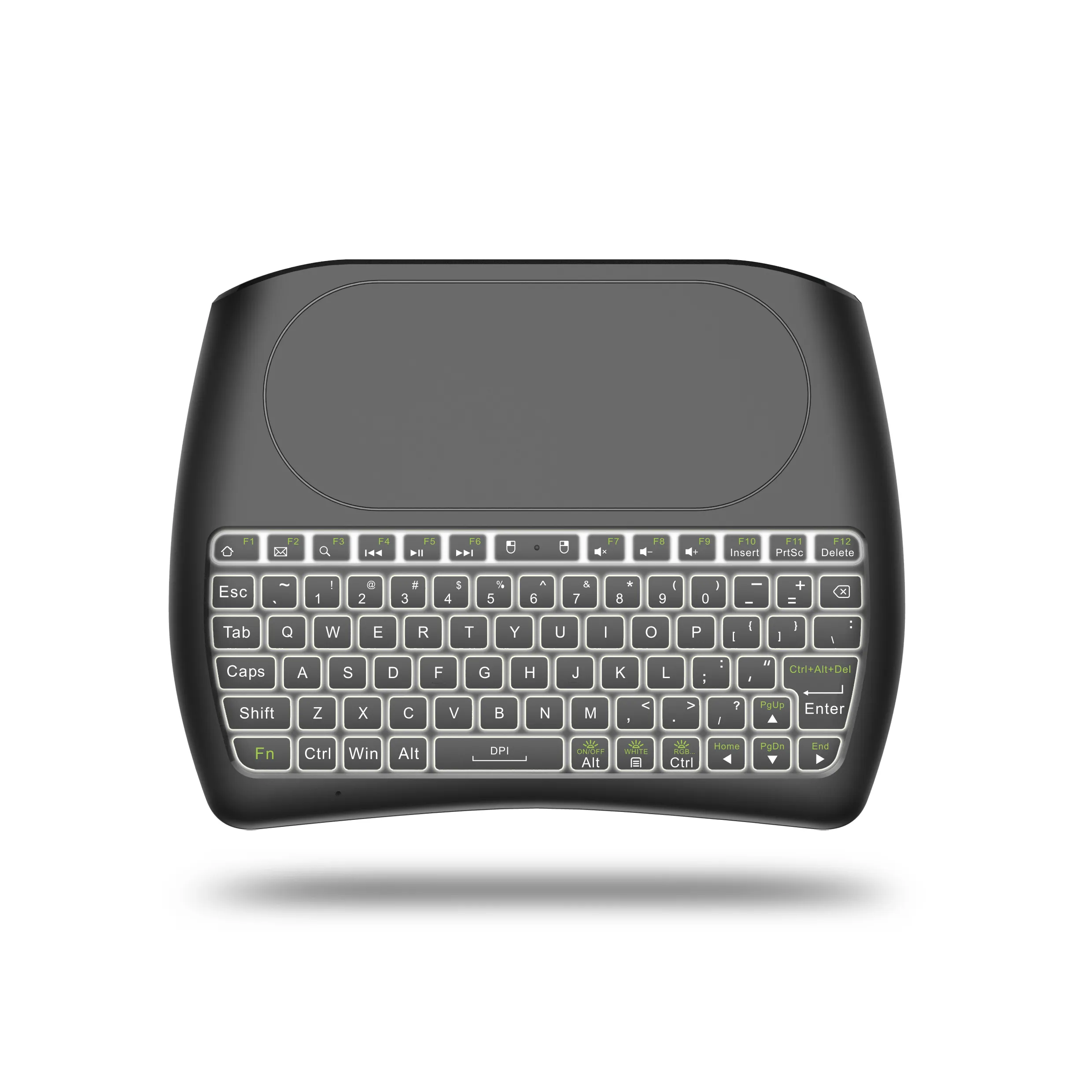 Mini keyboard D8 with color backlit 79 button for android tv box,projectors mini remote control air mouse