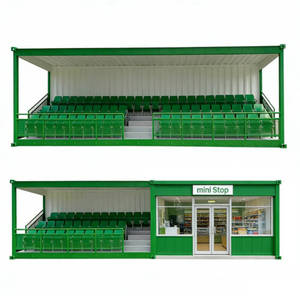 Stands <span class=keywords><strong>de</strong></span> Spectateurs en Conteneurs Personnalisés pour les <span class=keywords><strong>Terrains</strong></span> <span class=keywords><strong>de</strong></span> Sport, les Événements et les Lieux d'Entraînement, Tribunes <span class=keywords><strong>de</strong></span> Stade Portables, Magasin en Conteneurs - Product Image 1