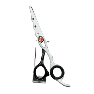 Ciseaux de coiffure professionnels ciseaux de coupe de cheveux en acier inoxydable couleur titane tranchant rasoir - Product Image 1