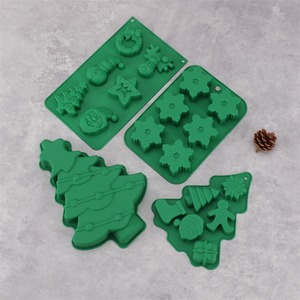 Wholesale Bulk <b>Christmas</b> <b>Silicone</b> <b>Mold</b> Eco Friendly BPA Free Reusable Kitchen Tools - Product Image 3