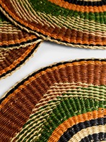 Napperon en jonc de mer avec motif d'étoile Produits écologiques Fabriqué au Vietnam Napperon Décoration de table en gros