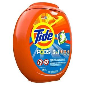 Tide PODS Detergente líquido para ropa Pacs Original 96 unidades - Product Image 2