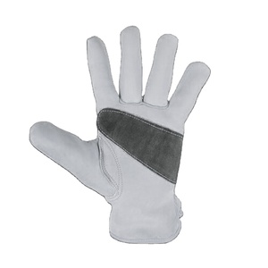 Heavy Duty Cowhide Grain Leather <b>Driver</b> <b>Gloves</b> Comfortable Arm Protection with Heat Spark Abrasion Resistance Safety <b>Gloves</b> - Product Image 2