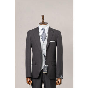 Costumes pour hommes d'usine OEM personnalisés 2025 Vêtements de mode de haute qualité - Product Image 5