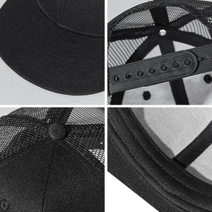 Hot Sale High Quality Spring Summer Hard Panel Hat for Men Adult Adjustable Formal Trucker Hats Unisex 2 Tone Baseball Cap - Product Image 2