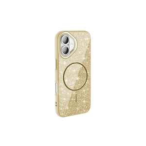 Coque de protection Netzy Luxury Sparkling SAFA Okso compatible MagSafe, étui pailleté pour iPhone 16 Plus, silicone One Plus Nord - Product Image 2