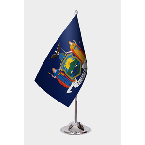 Custom 3x5ft New York <b>for</b> State Pennant <b>Flags</b>-Digital Printing Aluminum <b>Pole</b> Cloth or Polyester/Silk Material - Product Image 1