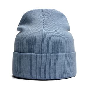 Chapeau personnalisé avec logo, brodé de haute qualité, couleur unie, pour l'hiver, chaud, bonnet en tricot, nouvelle collection - Product Image 3