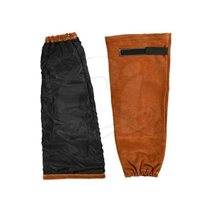 Mangas de soldadura de desgaste protector Mangas de soldadura personalizadas Mangas de soldadura de cuero de alta calidad - Product Image 2