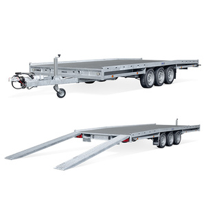 Nouvelle remorque de voiture à double essieu hydraulique en acier galvanisé avec une capacité de charge utile <=1000 kg, origine Allemagne, à vendre au meilleur prix - Product Image 1