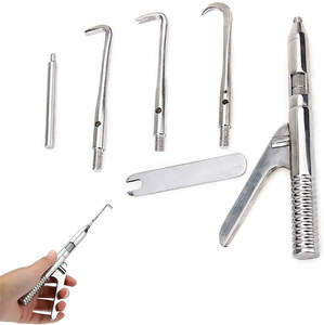 Kit Quirúrgico de Extracción Manual de Coronas Dentales de Marca Privada, Accesorios de Acero Inoxidable, Certificado CE Clase I, Garantía de 2 Años - Product Image 4