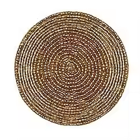MD HANDICRAFTS MD-3108 Bestickte Saatperlen Handgefertigte Getränkeuntersetzer 5 Zoll Anpassbare Form Mehrere Designs