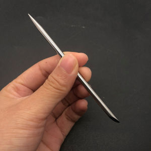 Reusable Stainless Steel Double Head Manicure <b>Stick</b> <b>Cuticle</b> Pusher Nail Cleaning Salon Supplies Professional Nail Tool Custom - Product Image 2