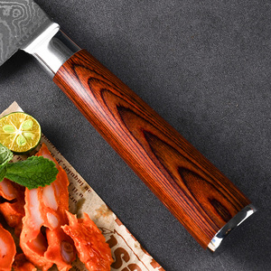 มีดเหล็กดามัสกัสจากญี่ปุ่นมีดทำครัวเหล็กกล้าคาร์บอนใบมีดสำหรับมืออาชีพบริการ OEM ODM - Product Image 4