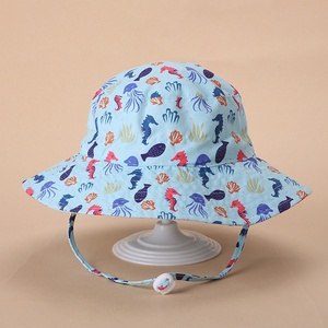 Precio barato-sombreros lindos-Sombrero de cubo de algodón 100%-sombreros de cubo de bebé para el verano-Sombreros para niños hechos en Vietnam - Product Image 3