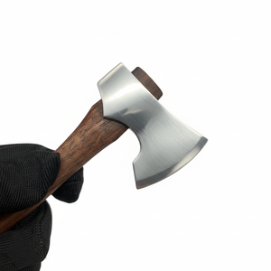 Hachas Vikingas Nórdicas Auténticas, Acero con Alto Contenido de Carbono de Grado Industrial, Diseño Grabado, Listas para la Batalla, Hacha de Doble Cabeza con Mango de Acero - Product Image 1