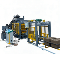 Machine à blocs multifonction QT4-15 qui fabrique 5 types de produits en béton, machine automatique de fabrication de briques en ciment
