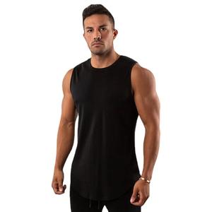 Quick Dry Breathable custom <b>Men's</b> Sleeveless Gym Vest OEM Blank Embroidery Solid Color Bodybuilding Fitness <b>Men</b> <b>Tank</b> <b>Top</b> - Product Image 1