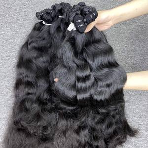 Tendance chaude extensions de cheveux de vague naturelle brute 100% cheveux humains vietnamiens Double dessiné toutes les couleurs de VQ cheveux - Product Image 5