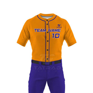 Customized Logo Breathable Light Weight Baseball Uniform <b>Sets</b> Custom Size <b>Cheap</b> Price Sports Wear for Unisex - Product Image 5