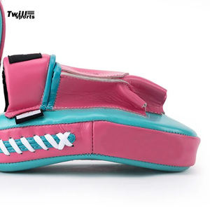 Thai Kick Training Mitt Five-Finger Leather Hand Target Fitness Focus Punch Pads Thickened <b>Dummy</b> for Martial Arts Boxing - Product Image 5