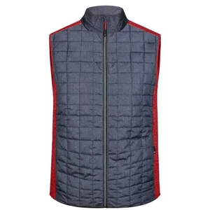 Gilet hybride tricoté personnalisé pour homme, idéal pour le merchandising, gilets légers - Product Image 3