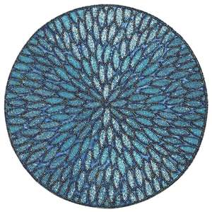 Manteles Individuales de Lujo con Bordado de Cuentas de Colores para Decoración de Mesa de Comedor, Hechos a Mano - Product Image 6