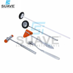 Martillo de percusión para reflejos de acero inoxidable, kits neurológicos de diagnóstico de acero de SUAVE SURGICAL INSTRUMENTS - Product Image 2