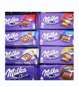 Compra al por Mayor de Chocolates Milka a Precio Económico de Fabricante Verificado, Barra Sólida Dulce con Ingredientes de Galleta, Fruta y Nueces - Product Image 3