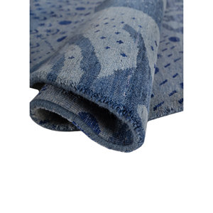 Produit pour la maison à motif abstrait en laine Brahmaand Ka Khel - Product Image 2