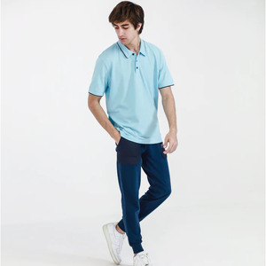 OEM venta al por mayor nuevo estilo de alta calidad Polo de golf para hombre de algodón poliéster deporte transpirable polos - Product Image 3