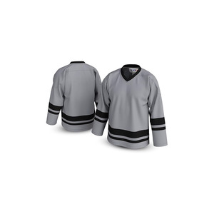 Camiseta de Práctica de Hockey sobre Hielo de Poliéster 100% de la Serie Verano, Nombre del Equipo en la Parte Delantera, Logotipo, Corte Automatizado, Secado Rápido, Servicio OEM Disponible - Product Image 6