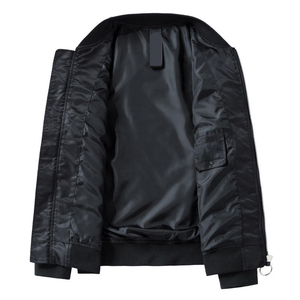 Chaquetas de talla grande para hombre chaquetas de bombardero de vuelo de piloto de alta calidad impermeables de nailon unisex reversibles personalizadas de gran tamaño al por mayor - Product Image 4