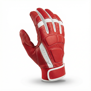 Guantes de Bateo de Béisbol con Logotipo Personalizado al por Mayor OEM, Cuero de Calidad, Agarre Duradero para Entrenamiento, Deportes al Aire Libre, Kit Profesional de Alta Gama - Product Image 1