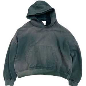 High Quality Men's Pullover Hoodies Unisex Oversized Acid Washed Drop Shoulder Custom Print logo Design Men's 100% Cotton Fleece - Product Image 1