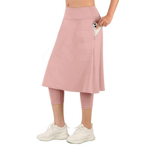 Jupes de travail pour femmes, personnalisables, faible MOQ, usage hospitalier, coton/polyester de haute qualité, matériau durable, détection des aiguilles - Product Image 2