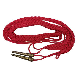 Aguillete de Hombro Personalizado al por Mayor con Color, Tamaño y Logotipo Personalizados, Aguillete de Alambre Brillante, Cordón de Alambre Dorado - Product Image 2