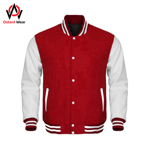 Custom High Quality Wool Baseball Varsity <b>Jacket</b> for Men Vintage Style High-Chenille Stand Winter <b>Light</b> Hooded Reversible XL - Product Image 2