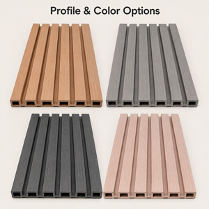 Pannello Murale WPC: Profili e Opzioni di Colore per Progetti di <span class=keywords><strong>Design</strong></span> d'Interni - Product Image 1