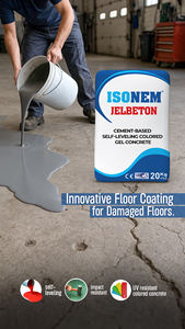 Béton gel coloré auto-nivelant moderne à base de ciment ISONEM JELBETON-Imperméable et antidérapant - Product Image 6