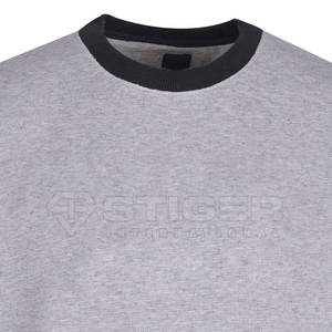 Sudadera Casual Personalizada para Hombre, Corte Holgado, Manga Larga, Cuello Redondo, Forrada, Transpirable, Tallas Grandes, Ropa de Calle de Invierno, Felpa Teñida en Color Sólido - Product Image 3