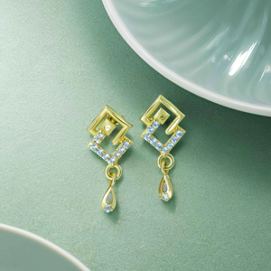 Durable AD Tops aleación blanca 0.765 gramos par ligero uso diario joyería de moda al por mayor proveedor en línea - Product Image 1