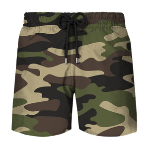 2025 New <b>Men's</b> <b>Camouflage</b> Print Quick-Dry Casual <b>Shorts</b> Breathable Anti-Wrinkle Multiple Colors Knitted Board <b>Shorts</b> Design - Product Image 2