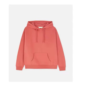 Sudaderas con capucha de algodón liso con logotipo personalizado para mujer, sudadera y sudaderas con capucha ajustadas de alta calidad - Product Image 5