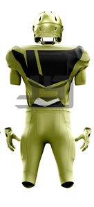 Custom American Football Jersey Pants Set Lightweight Breathable Quick Dry Anti-Bacterial Plus Size Unisex V-Neck - Product Image 6
